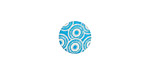 Lillypilly Turquoise Dandelion Anodized Aluminum Disc 11mm, 24 gauge
