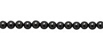 Charcoal Shell Pearl Round 4mm