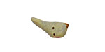 Kylie Parry Ceramic Cool Lime Tiny Stone Bird 8x19mm