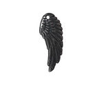 TierraCast Gunmetal Wing Pendant 10x27mm