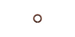 Nunn Design Antique Copper (plated) Textured Jump Ring 6mm