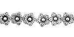 Pewter Daisy 9mm