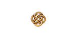 TierraCast Antique Gold (plated) Celtic Open Link 10mm
