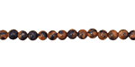Gold & Blue Goldstone Round 4mm
