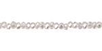Clear AB Crystal Faceted Rondelle 3mm