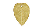 Lucite Olivine Small Ivy Leaf 18x26mm