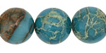 Turquoise Impression Jasper Round 18mm