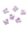 Lilac Faceted Butterfly 6x6mm