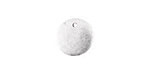 Nunn Design Antique Silver (plated) Flat Mini Circle Tag 13mm