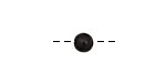 Tagua Nut Black Round 6mm