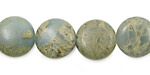 Impression Jasper Puff Coin 14mm