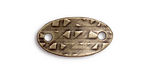 TierraCast Antique Brass (plated) Rock & Roll Oval Link 25x13mm