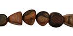 Ebony Wood Triangle 10mm