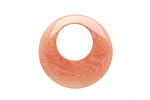 Tagua Nut Angel Skin Gypsy Hoop 25mm