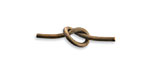 Vintaj Natural Brass Love Knot Toggle Bar 31x8mm
