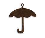 Vintaj Natural Brass Umbrella Blank 32x29.5mm