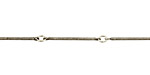 Antique Silver (plated) Twisted Bar Chain