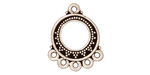 TierraCast Antique Silver (plated) Bali 1-5 Link 18x22mm