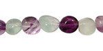 Rainbow Fluorite Tumbled Nugget 5-10x4-6mm