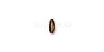 TierraCast Antique Brass (plated) Large Hole Nugget Heishi 7mm