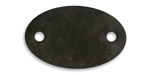 Vintaj Arte Metal Oval 2 Hole Altered Blank 34x22mm