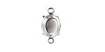 Nunn Design Sterling Silver (plated) Oval Prong Setting 16x9mm