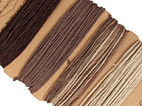 Earthy Hemp Twine 20 lb, 29.8 ft x 4 colors