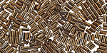 TOHO Metallic Iris Brown Bugle #1 Seed Bead