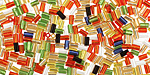 TOHO Masquerade Bugle #1 Seed Bead Mix