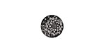 Lillypilly Black Dahlia Anodized Aluminum Disc 11mm, 22 gauge