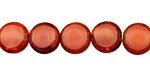 Czech Glass Tuscan Sun Coin 10mm