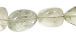 Prasiolite Tumbled Nugget Graduated 13x10-24x17mm