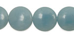 Amazonite Puff Coin 18mm