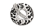 Saki Sterling Silver Fireburst Toggle Clasp 28mm, 28mm bar