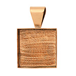 Copper Square Bezel 26mm