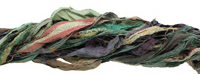 Emerald 100% Silk Sari Ribbon