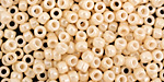 TOHO Opaque Lustered Light Beige Round 6/0 Seed Bead