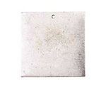 Nunn Design Antique Silver (plated) Flat Grande Square Tag 31mm