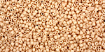 TOHO Opaque Pastel Frosted Apricot Round 15/0 Seed Bead