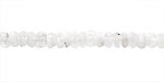 Moonstone (rainbow) Faceted Rondelle 5-6mm