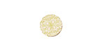 Lillypilly Gold Geometrics Anodized Aluminum Disc 11mm, 22 gauge