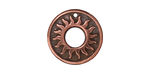 TierraCast Antique Copper (plated) Del Sol Ring 19mm