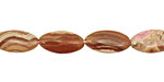 Brown Rhodochrosite Horse Eye 16x8mm