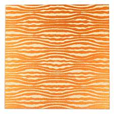 Lillypilly Orange Zebra Anodized Aluminum Sheet 3"x3", 24 gauge