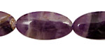 Dogtooth Amethyst Flat Oval 30x15mm