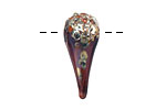 Unicorne Beads Grumpy Spike (hollow) 10-12x28-29mm