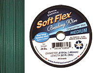 Soft Flex Green Emerald .019" (Medium) 49 Strand Wire 30ft.