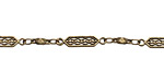 Antique Brass (plated) Ornate Chain