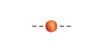 Tagua Nut Orange Round 6mm