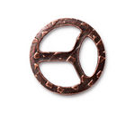 TierraCast Antique Copper (plated) Tribuckle 28mm